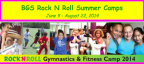 Broadway Gymnastic School Rock N Roll Summer Camps
